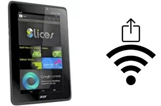 So generieren Sie einen QR-Code mit dem Wifi-Passwort auf einem Acer Iconia Tab A110