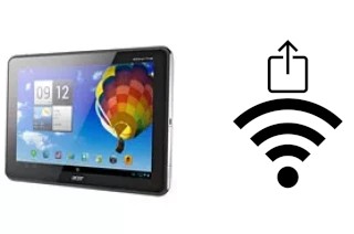 So generieren Sie einen QR-Code mit dem Wifi-Passwort auf einem Acer Iconia Tab A511