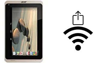 So generieren Sie einen QR-Code mit dem Wifi-Passwort auf einem Acer Iconia B1-720