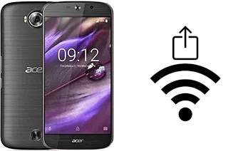 So generieren Sie einen QR-Code mit dem Wifi-Passwort auf einem Acer Liquid Jade 2