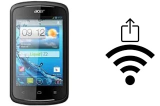 So generieren Sie einen QR-Code mit dem Wifi-Passwort auf einem Acer Liquid Z2