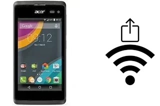 So generieren Sie einen QR-Code mit dem Wifi-Passwort auf einem Acer Liquid Z220