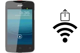 So generieren Sie einen QR-Code mit dem Wifi-Passwort auf einem Acer Liquid Z3