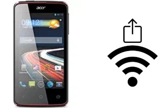 So generieren Sie einen QR-Code mit dem Wifi-Passwort auf einem Acer Liquid Z4