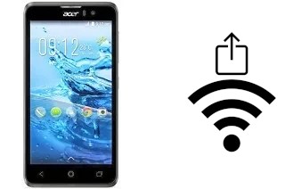 So generieren Sie einen QR-Code mit dem Wifi-Passwort auf einem Acer Liquid Z520