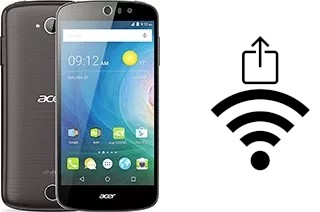 So generieren Sie einen QR-Code mit dem Wifi-Passwort auf einem Acer Liquid Z530