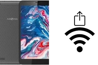 So generieren Sie einen QR-Code mit dem Wifi-Passwort auf einem Advan Tab 8