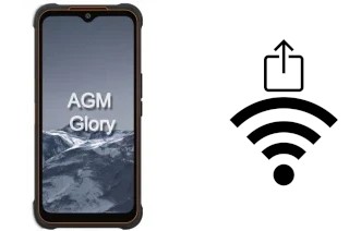 So generieren Sie einen QR-Code mit dem Wifi-Passwort auf einem AGM GLORY