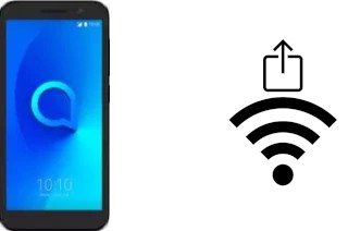 So generieren Sie einen QR-Code mit dem Wifi-Passwort auf einem Alcatel 1