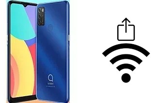 So generieren Sie einen QR-Code mit dem Wifi-Passwort auf einem alcatel 1S (2021)