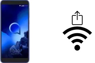 So generieren Sie einen QR-Code mit dem Wifi-Passwort auf einem Alcatel 1X (2019)