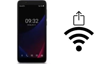 So generieren Sie einen QR-Code mit dem Wifi-Passwort auf einem Alcatel 1X Evolve