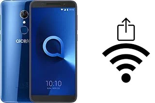 So generieren Sie einen QR-Code mit dem Wifi-Passwort auf einem alcatel 3