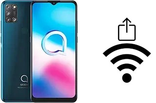 So generieren Sie einen QR-Code mit dem Wifi-Passwort auf einem alcatel 3X (2020)