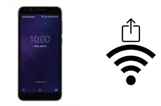 So generieren Sie einen QR-Code mit dem Wifi-Passwort auf einem Alcatel Avalon V