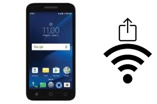 So generieren Sie einen QR-Code mit dem Wifi-Passwort auf einem Alcatel CameoX