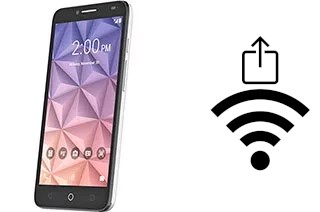 So generieren Sie einen QR-Code mit dem Wifi-Passwort auf einem alcatel Fierce XL