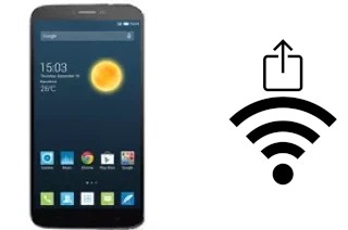 So generieren Sie einen QR-Code mit dem Wifi-Passwort auf einem alcatel Hero 2