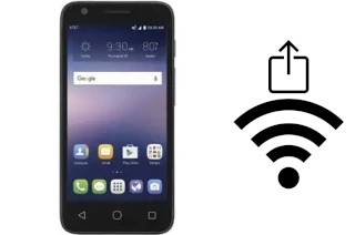 So generieren Sie einen QR-Code mit dem Wifi-Passwort auf einem Alcatel Ideal