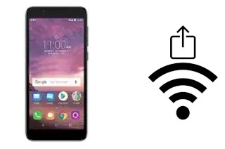 So generieren Sie einen QR-Code mit dem Wifi-Passwort auf einem Alcatel IdeaXTRA