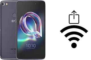 So generieren Sie einen QR-Code mit dem Wifi-Passwort auf einem alcatel Idol 5s