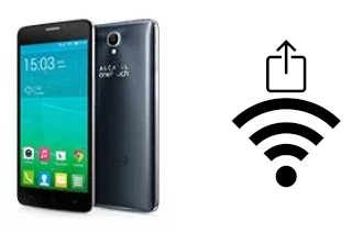 So generieren Sie einen QR-Code mit dem Wifi-Passwort auf einem alcatel Idol X+