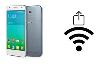 So generieren Sie einen QR-Code mit dem Wifi-Passwort auf einem alcatel Idol 2 Mini S