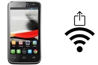 So generieren Sie einen QR-Code mit dem Wifi-Passwort auf einem alcatel Evolve