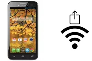 So generieren Sie einen QR-Code mit dem Wifi-Passwort auf einem alcatel Fierce