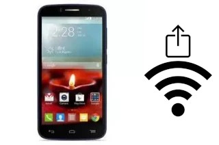 So generieren Sie einen QR-Code mit dem Wifi-Passwort auf einem Alcatel OneTouch Fierce 2