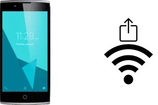 So generieren Sie einen QR-Code mit dem Wifi-Passwort auf einem Alcatel OneTouch Flash 2