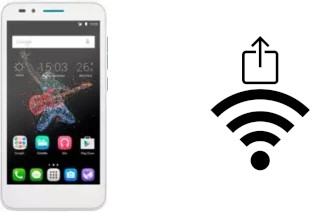 So generieren Sie einen QR-Code mit dem Wifi-Passwort auf einem Alcatel OneTouch Go Play