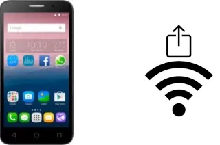 So generieren Sie einen QR-Code mit dem Wifi-Passwort auf einem Alcatel OneTouch Pop 3 (5) 3G