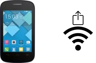 So generieren Sie einen QR-Code mit dem Wifi-Passwort auf einem Alcatel OneTouch Pop C1