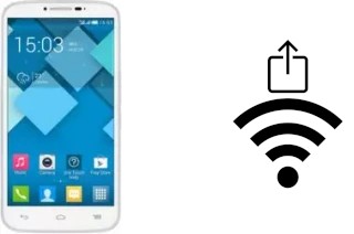 So generieren Sie einen QR-Code mit dem Wifi-Passwort auf einem Alcatel OneTouch Pop C9