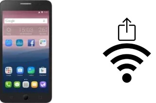 So generieren Sie einen QR-Code mit dem Wifi-Passwort auf einem Alcatel OneTouch Pop Star 3G