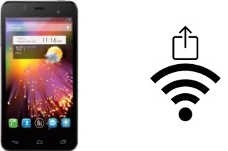 So generieren Sie einen QR-Code mit dem Wifi-Passwort auf einem Alcatel OneTouch Star