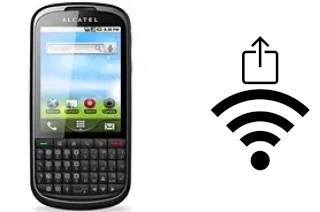 So generieren Sie einen QR-Code mit dem Wifi-Passwort auf einem alcatel OT-910