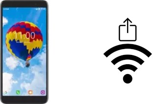 So generieren Sie einen QR-Code mit dem Wifi-Passwort auf einem Alcatel Onyx