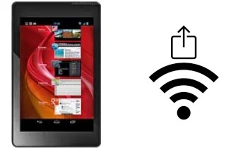 So generieren Sie einen QR-Code mit dem Wifi-Passwort auf einem alcatel One Touch Evo 7 HD