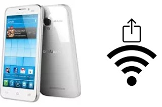 So generieren Sie einen QR-Code mit dem Wifi-Passwort auf einem alcatel One Touch Snap