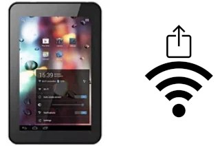 So generieren Sie einen QR-Code mit dem Wifi-Passwort auf einem alcatel One Touch Tab 7 HD