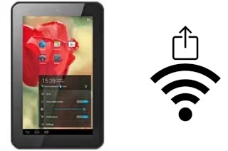 So generieren Sie einen QR-Code mit dem Wifi-Passwort auf einem alcatel One Touch Tab 7