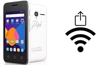 So generieren Sie einen QR-Code mit dem Wifi-Passwort auf einem alcatel Pixi 3 (3.5)