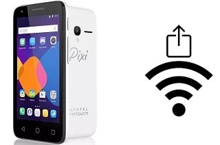 So generieren Sie einen QR-Code mit dem Wifi-Passwort auf einem alcatel Pixi 3 (4.5)