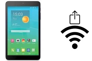 So generieren Sie einen QR-Code mit dem Wifi-Passwort auf einem alcatel Pixi 3 (8) 3G