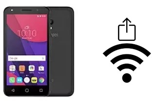 So generieren Sie einen QR-Code mit dem Wifi-Passwort auf einem Alcatel Pixi 4 (5) 3G