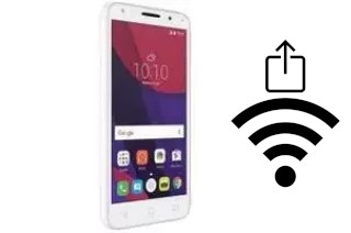 So generieren Sie einen QR-Code mit dem Wifi-Passwort auf einem Alcatel Pixi 4 (5) 4G