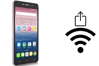 So generieren Sie einen QR-Code mit dem Wifi-Passwort auf einem alcatel Pixi 4 (6) 3G