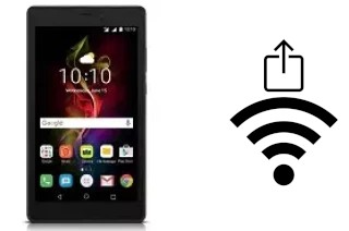 So generieren Sie einen QR-Code mit dem Wifi-Passwort auf einem Alcatel Pixi 4 (7) 4G